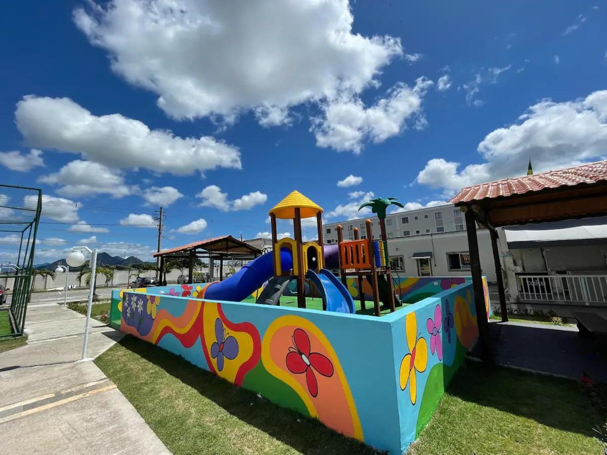 Lindo Apartamento Com Lazer De Clube Rio das Ostras Luaran gambar